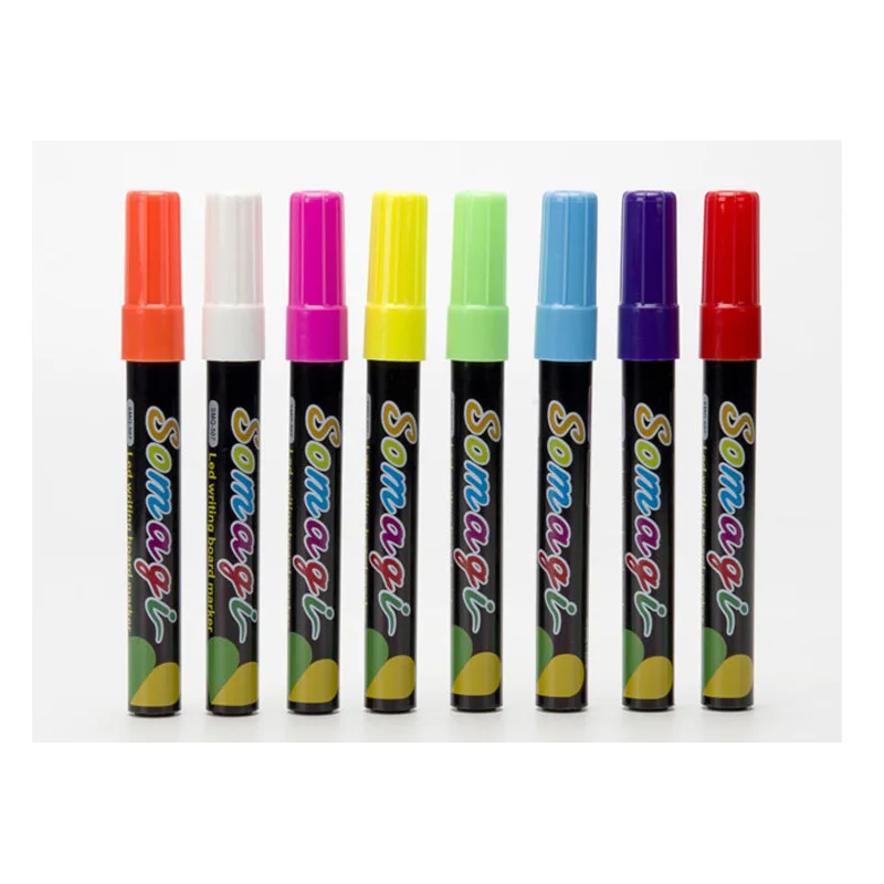 8Pcs 10mm re LED highlighter Neons Writing Board Marker Fluorescent Liquid Chalk Pen for Drawing Painting Writing Art Support
8Pcs 10mm re LED highlighter Neons Writing Board Marker Fluorescent Liquid Chalk Pen for Drawing Painting Writing Art Support