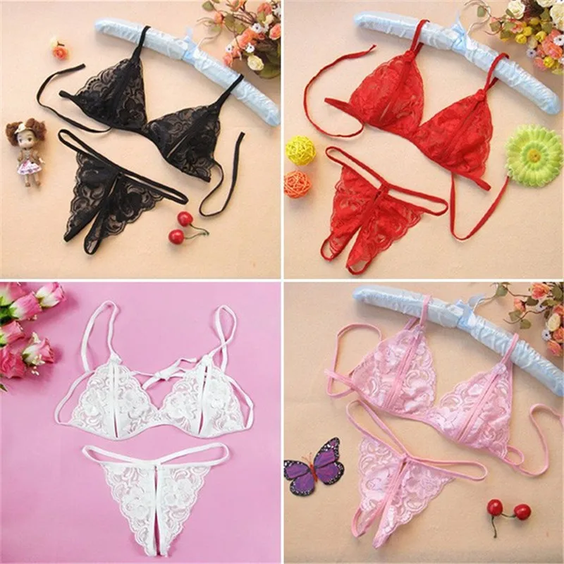 Women Sexy Lingerie Temptation Bikini Underwear Set Transparent Lace Underwear Suits Three-Point Ladies Dew Open File Set
Women Sexy Lingerie Temptation Bikini Underwear Set Transparent Lace Underwear Suits Three-Point Ladies Dew Open File Set