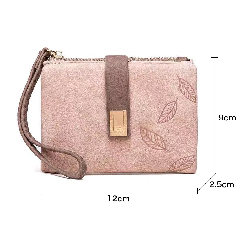 Engraved Leaves Wallet for Women Wristlet Brand Women Purse Soft Pu Leather Lady Wallet ID Card Holder Female Coin Purse Clutch
Engraved Leaves Wallet for Women Wristlet Brand Women Purse Soft Pu Leather Lady Wallet ID Card Holder Female Coin Purse Clutch