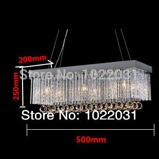 6 Bulb K9 Crystal Chandelier Modern 90V ~260V E14 Crystal Lights Factory Price Bedroom Lamp Hall Popular Design Square New AC
6 Bulb K9 Crystal Chandelier Modern 90V ~260V E14 Crystal Lights Factory Price Bedroom Lamp Hall Popular Design Square New AC