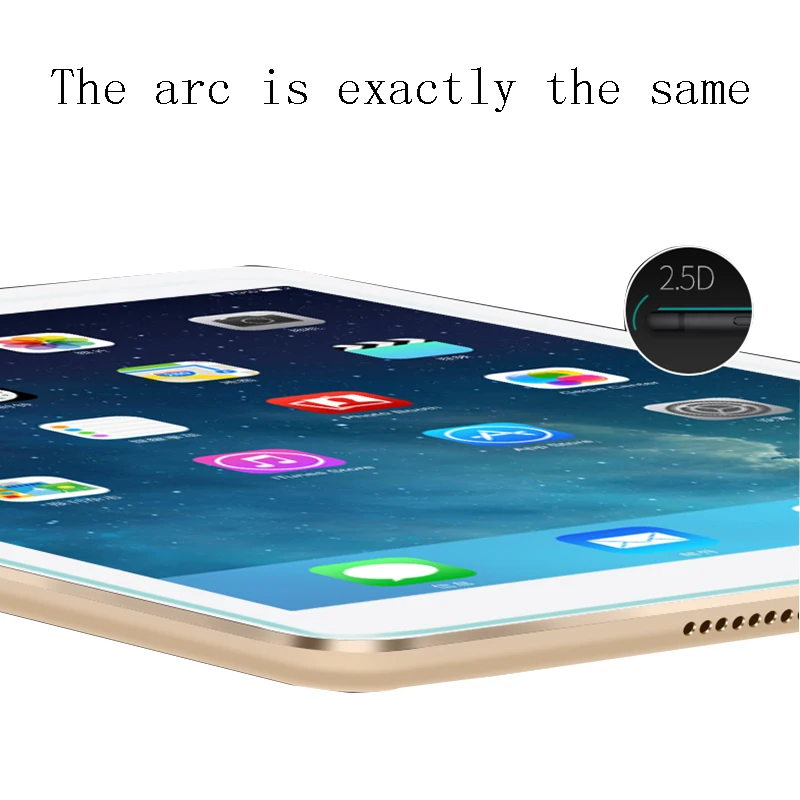 Закаленное стекло для Apple iPad 9 7 2017 2018 A1822 A1823 A1893 A1954 полное покрытие экрана Защитное