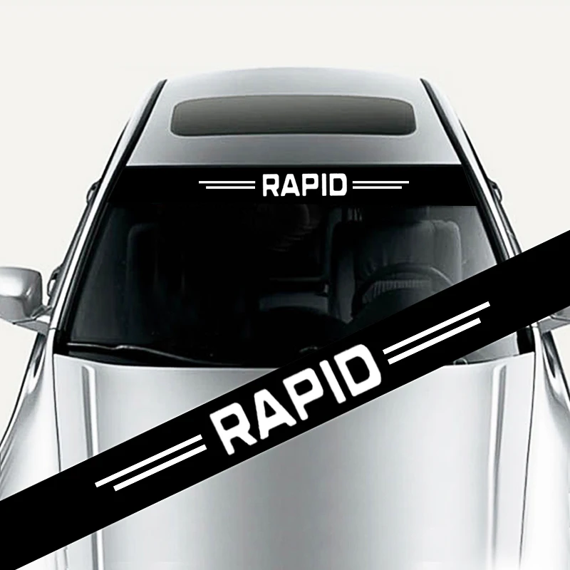 Car Sticker For Skoda Rapid 2010-2016-2021 Front Rear Windshield Prevent Sunlight Reflection Decoration Decals Car Accessories
Car Sticker For Skoda Rapid 2010-2016-2021 Front Rear Windshield Prevent Sunlight Reflection Decoration Decals Car Accessories