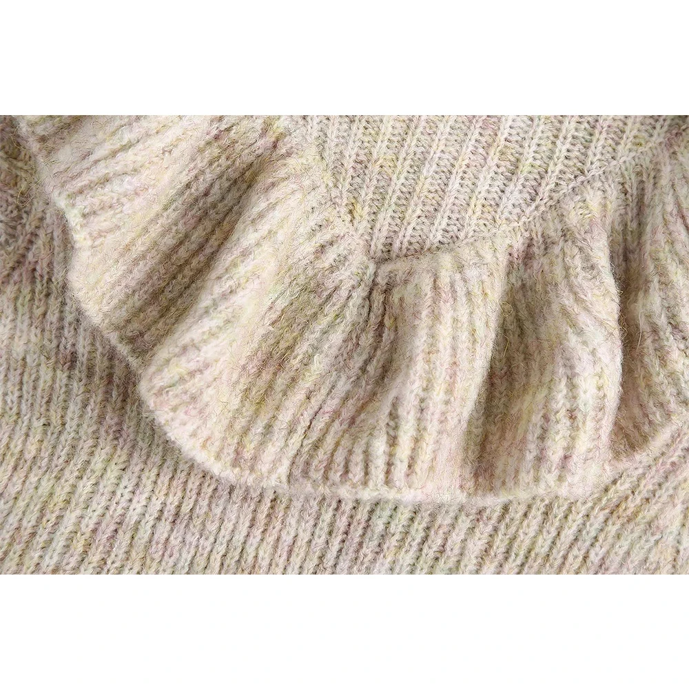 2020 New Women Knit Vest Ruffled Knitted Top High-neck Sleeveless Sweater Pullover Casual Fashion Sweater ZXQJ 
2020 New Women Knit Vest Ruffled Knitted Top High-neck Sleeveless Sweater Pullover Casual Fashion Sweater ZXQJ
