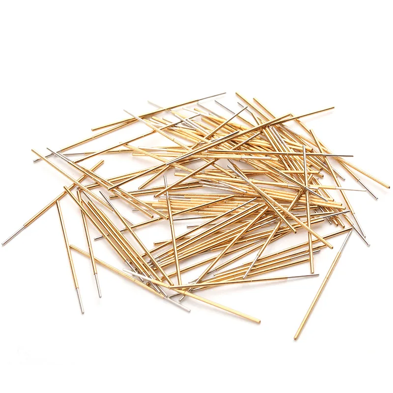 100Pcs / Bag Outer Diameter A 0.68mm Length 27.8mm Spring Test Probe For Testing Circuit Board Instrument Tool PL50-Q1
100Pcs / Bag Outer Diameter A 0.68mm Length 27.8mm Spring Test Probe For Testing Circuit Board Instrument Tool PL50-Q1