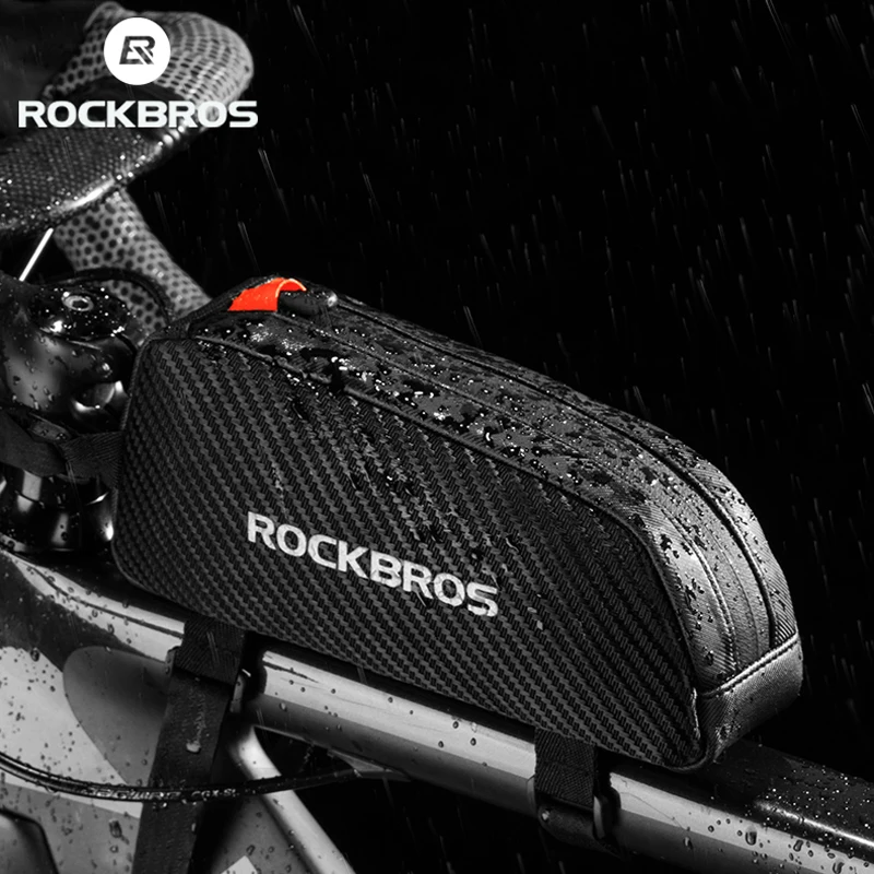 Велосипедные Сумки ROCKBROS с отражающей рамой вместительные ультралегкие мешки для