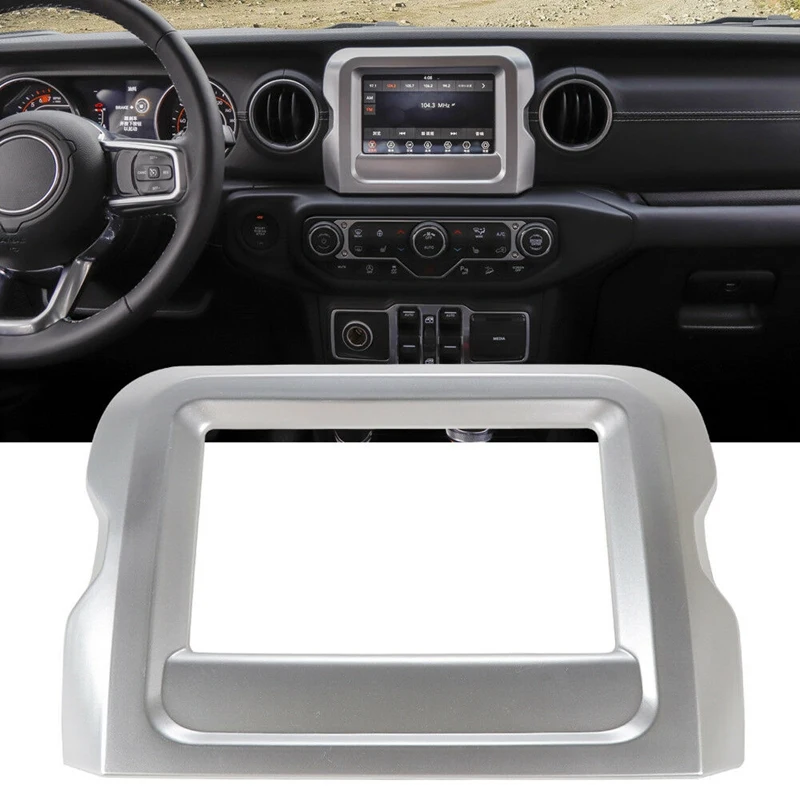 NewCar 8.4 Inches GPS Navigation Decoration Frame Cover Stickers for Jeep Wrangler JL Gladiator JT 2018+
NewCar 8.4 Inches GPS Navigation Decoration Frame Cover Stickers for Jeep Wrangler JL Gladiator JT 2018+