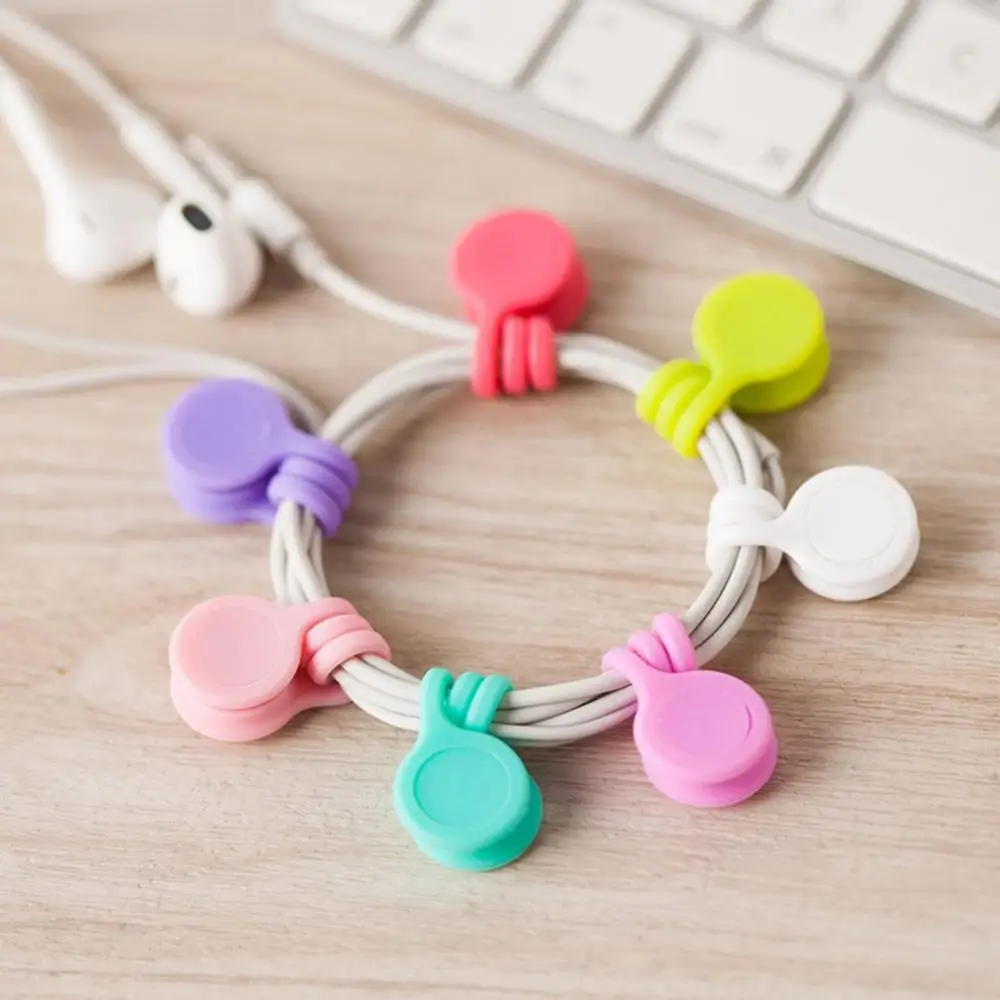 3pcs Soft Silicone Magnetic Cable Keeper Earphone Cable Organizer Storage Holder Clips Headphone Cable Winder for Data Cable
3pcs Soft Silicone Magnetic Cable Keeper Earphone Cable Organizer Storage Holder Clips Headphone Cable Winder for Data Cable