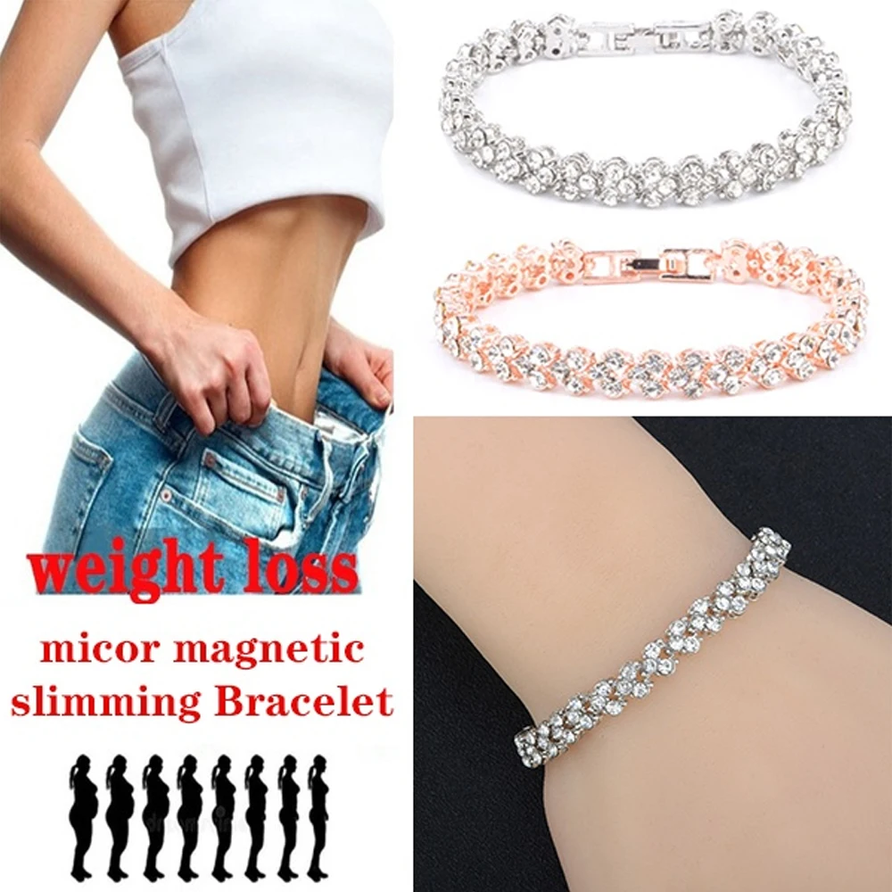 3color Magnetic Slimming Bracelet Lose Weight Body Relaxation Massage Slim crystal bracelet Health Jewelry Girls Women Best Gift
3color Magnetic Slimming Bracelet Lose Weight Body Relaxation Massage Slim crystal bracelet Health Jewelry Girls Women Best Gift