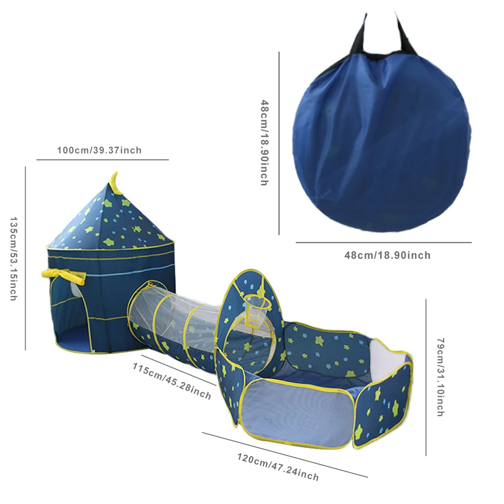 Kids Toys Crawling Play Tent Toys Ocean Balls Pool Foldable Kids Tunnel Play Crawling Games Toy Tent Play House Sports Game
Kids Toys Crawling Play Tent Toys Ocean Balls Pool Foldable Kids Tunnel Play Crawling Games Toy Tent Play House Sports Game