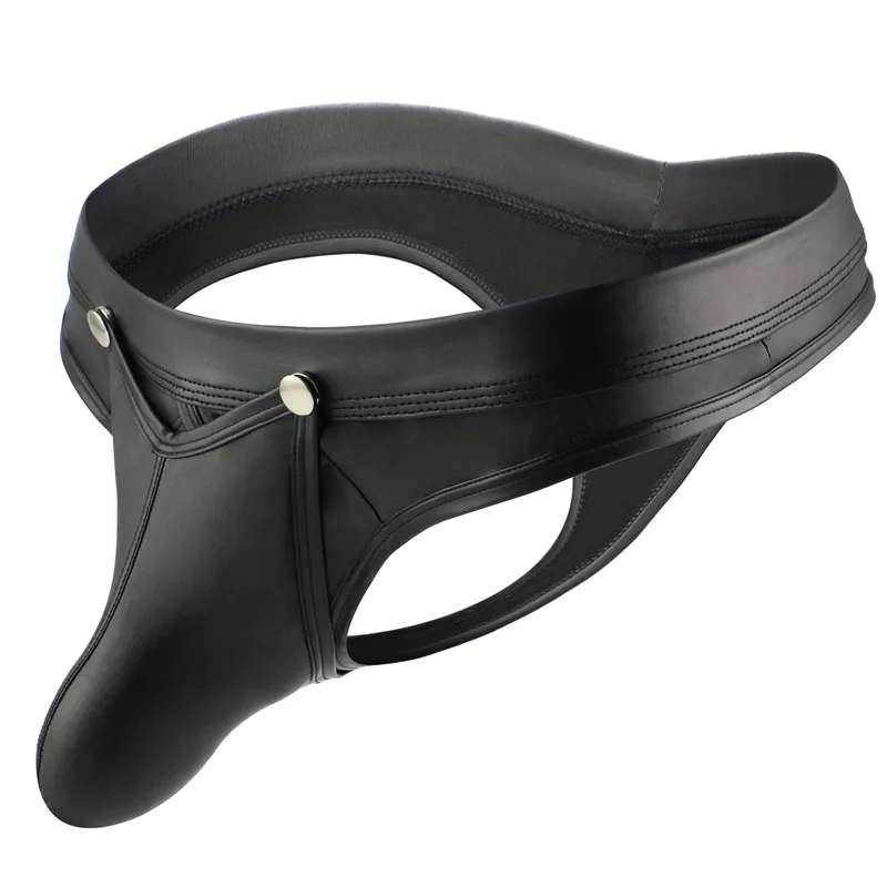 Men Underwear Elephant Nose Imitation Leather Men's Thong Low Waist Sexy Convex Bag Bullet Separation JJ Pants Sexy Lingerie
Men Underwear Elephant Nose Imitation Leather Men's Thong Low Waist Sexy Convex Bag Bullet Separation JJ Pants Sexy Lingerie