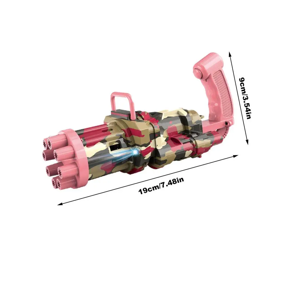 New Kids Gatling Bubble Gun Toys Summer Automatic Soap Water Bubble Machine For Children Toddlers Indoor Outdoor Wedding Bubble 
New Kids Gatling Bubble Gun Toys Summer Automatic Soap Water Bubble Machine For Children Toddlers Indoor Outdoor Wedding Bubble