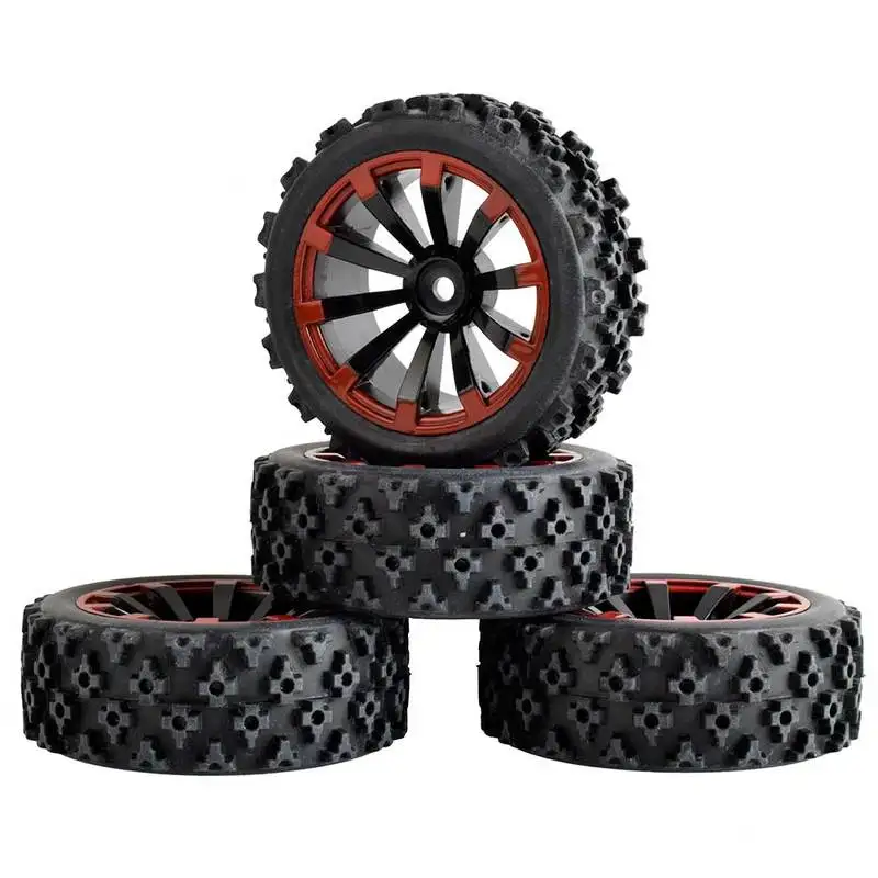 4PCS 1/16 1/10 HSP 70MM Racing Tire Hard Rubber Tire Skin in 12mm Hex Adapter for RC Cars Modified Parts
4PCS 1/16 1/10 HSP 70MM Racing Tire Hard Rubber Tire Skin in 12mm Hex Adapter for RC Cars Modified Parts