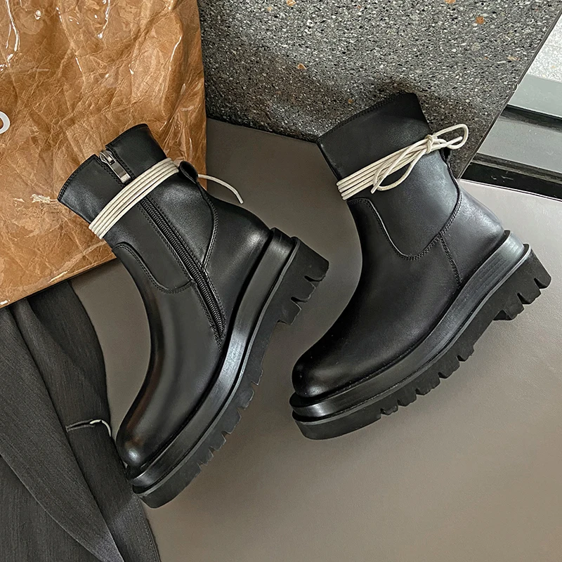 2020 Brand Women Ankle Boots Thick high Heels Autumn Winter Motorcycle Boots Platforms Short Ladies Shoes Woman
2020 Brand Women Ankle Boots Thick high Heels Autumn Winter Motorcycle Boots Platforms Short Ladies Shoes Woman