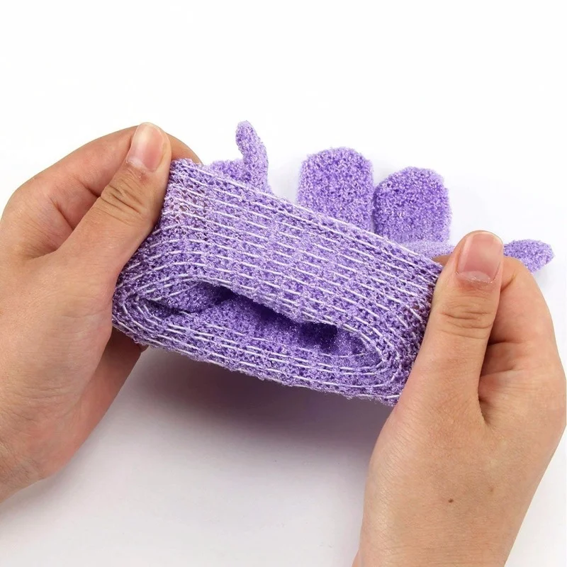 Bath Glove for Peeling Exfoliating Mitt Shower Scrub Gloves Body Massage Washing Bathing Scrub Sponge Brushes Back Scrubber 
Bath Glove for Peeling Exfoliating Mitt Shower Scrub Gloves Body Massage Washing Bathing Scrub Sponge Brushes Back Scrubber