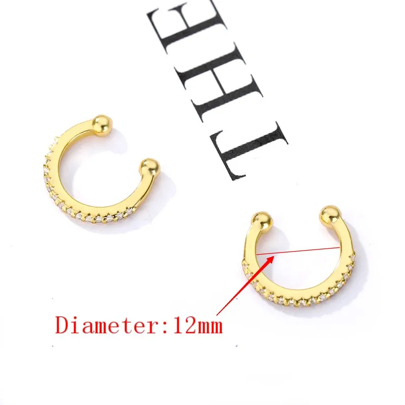 Vintage 2020 Fashion Gold Crystal Ear Clip Earrings For Women Girls No Piercing Punk Rock Cartilage Earring Jewelry Bijoux Gifts
Vintage 2020 Fashion Gold Crystal Ear Clip Earrings For Women Girls No Piercing Punk Rock Cartilage Earring Jewelry Bijoux Gifts