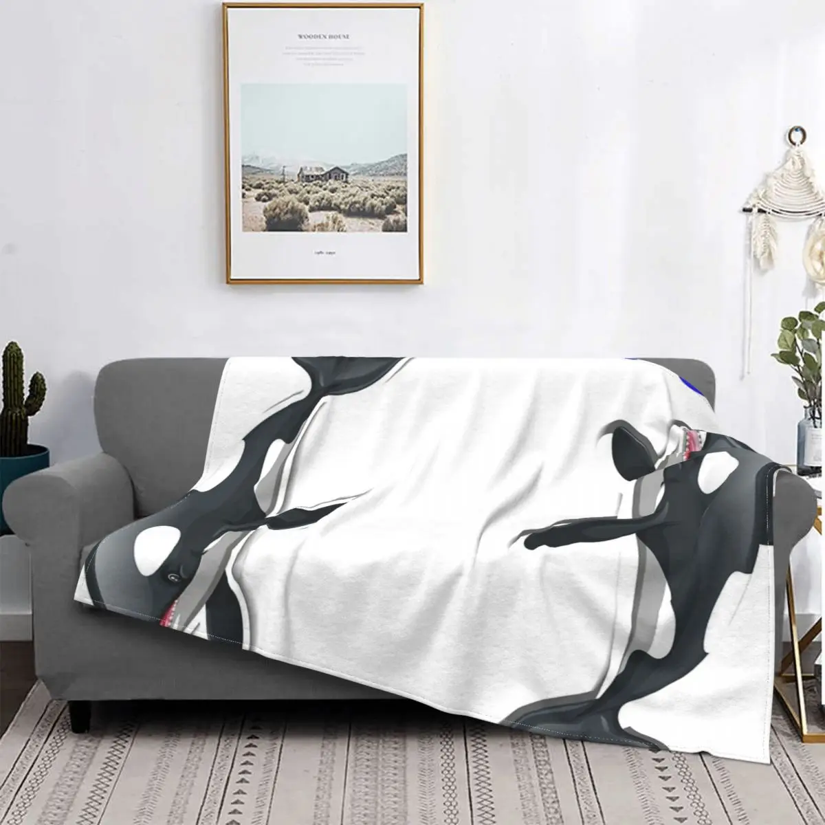 I Love Orcas-Manta a cuadros para cama, manta de felpa de Anime para пикник, colcha de verano
I Love Orcas-Manta a cuadros para cama, manta de felpa de Anime para пикник, colcha de verano