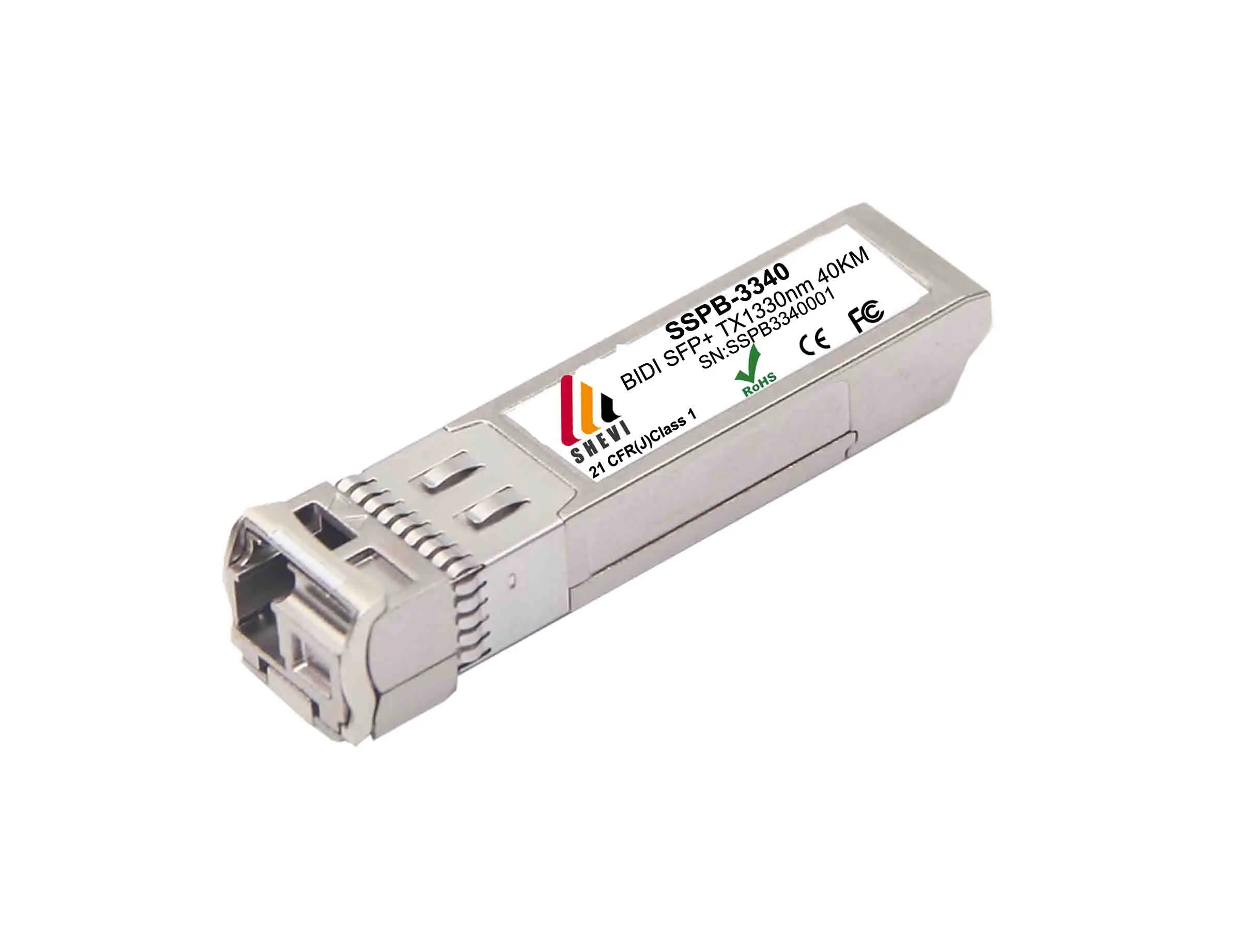 10G 1330nm/1270nm SFP+ optical fiber module transceiver 40KM compatible Aruba hp transceiver
10G 1330nm/1270nm SFP+ optical fiber module transceiver 40KM compatible Aruba hp transceiver