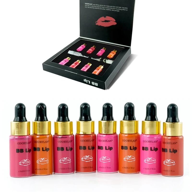 8pcs/box Korean Glow BB Lips Ampoule Serum Kit BB Lip Serum Lip Pigment BB Cream Set for Lip Gloss MTS Mesotherapy Treatment
8pcs/box Korean Glow BB Lips Ampoule Serum Kit BB Lip Serum Lip Pigment BB Cream Set for Lip Gloss MTS Mesotherapy Treatment
