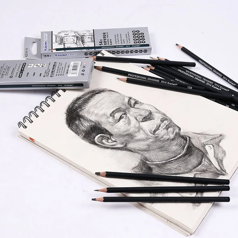 14Pcs/Set Professional Art Drawing Pencil Set Wooden Sketch Pencil Art Painting Supplies Sketch Charcoal Pencils Art Stationery
14Pcs/Set Professional Art Drawing Pencil Set Wooden Sketch Pencil Art Painting Supplies Sketch Charcoal Pencils Art Stationery