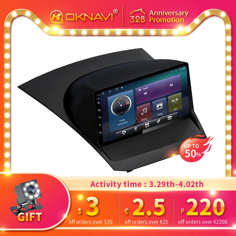 6+128G Car Radio for Ford Fiesta MK7 2009-2017 Android 10 Multimedia Carplay Android Auto Stereo Navigation GPS No DVD Player
6+128G Car Radio for Ford Fiesta MK7 2009-2017 Android 10 Multimedia Carplay Android Auto Stereo Navigation GPS No DVD Player