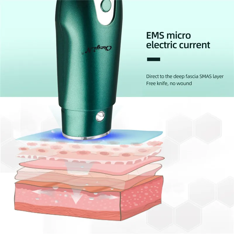 Rf Ultrasound Ems Beauty Face Lifting Skin Firming Anti Wrinkle Skin Rejuvenation 3 Modes V-Line Facial Skin Tightening Eye Care
Rf Ultrasound Ems Beauty Face Lifting Skin Firming Anti Wrinkle Skin Rejuvenation 3 Modes V-Line Facial Skin Tightening Eye Care