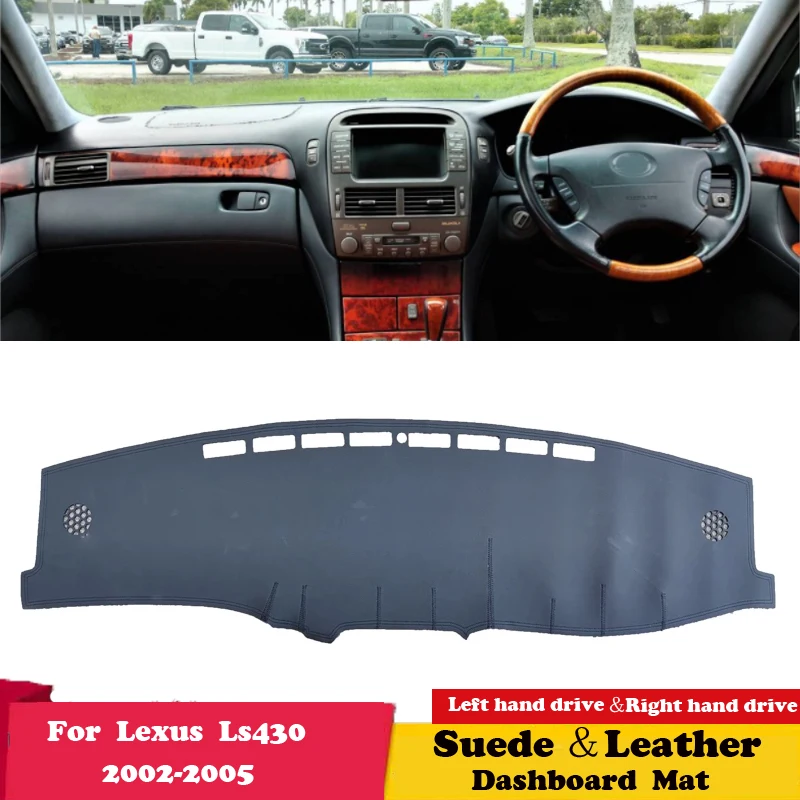 Коврик для приборной панели, для Lexus ls430 LS 430, 2002, 2003, 2004, 2005, кожаный, из замши
Коврик для приборной панели, для Lexus ls430 LS 430, 2002, 2003, 2004, 2005, кожаный, из замши