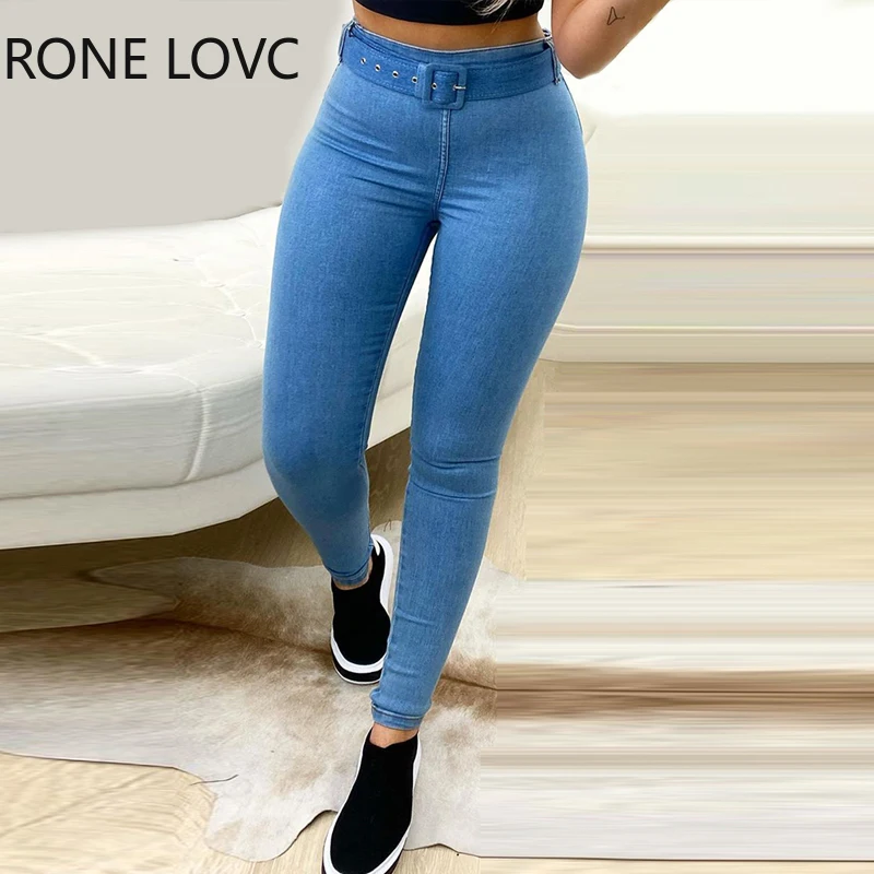 Women Zipper Design High Waist Denim Pants Women Casual Pants 
Women Zipper Design High Waist Denim Pants Women Casual Pants