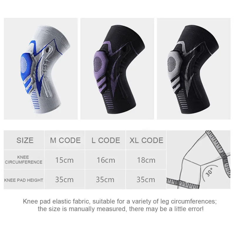 Men Safety Pressurized Elastic Knee Pads Support Fitness Gear Basketball Volleyball Brace Protector
Men Safety Pressurized Elastic Knee Pads Support Fitness Gear Basketball Volleyball Brace Protector