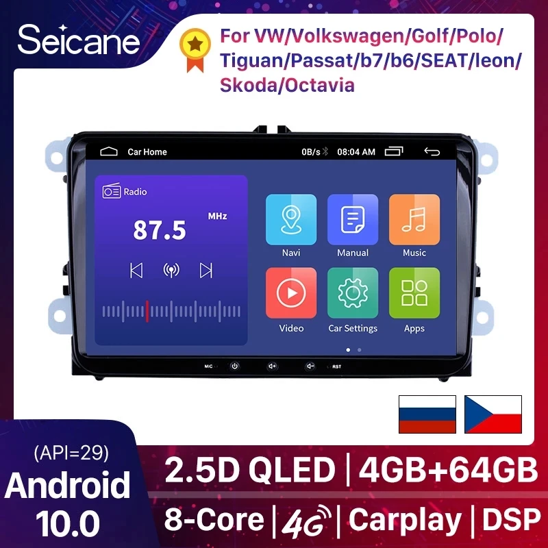 NEW Seicane 2Din Android 10 Car Multimedia player For VW/Volkswagen/Golf/Polo/Tiguan/Passat/b7/b6/SEAT/leon/Skoda/Octavia Radio
NEW Seicane 2Din Android 10 Car Multimedia player For VW/Volkswagen/Golf/Polo/Tiguan/Passat/b7/b6/SEAT/leon/Skoda/Octavia Radio