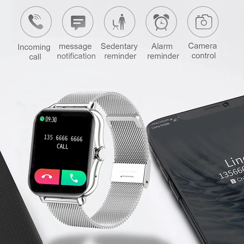 ROLLSTIMI Smartwatch Bluetooth Compatible call Heart Rate Fitness Tracker Smart Watches For Android IOS xiaomi PK Y20 P8 P8plus
ROLLSTIMI Smartwatch Bluetooth Compatible call Heart Rate Fitness Tracker Smart Watches For Android IOS xiaomi PK Y20 P8 P8plus