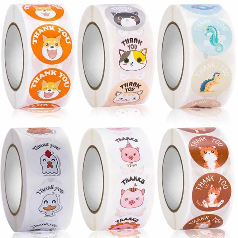 500pcs Cute Cartoon Thank you cat Stickers Children Reward Label Encouragement Scrapbooking Decoration Stationery Sticker
500pcs Cute Cartoon Thank you cat Stickers Children Reward Label Encouragement Scrapbooking Decoration Stationery Sticker