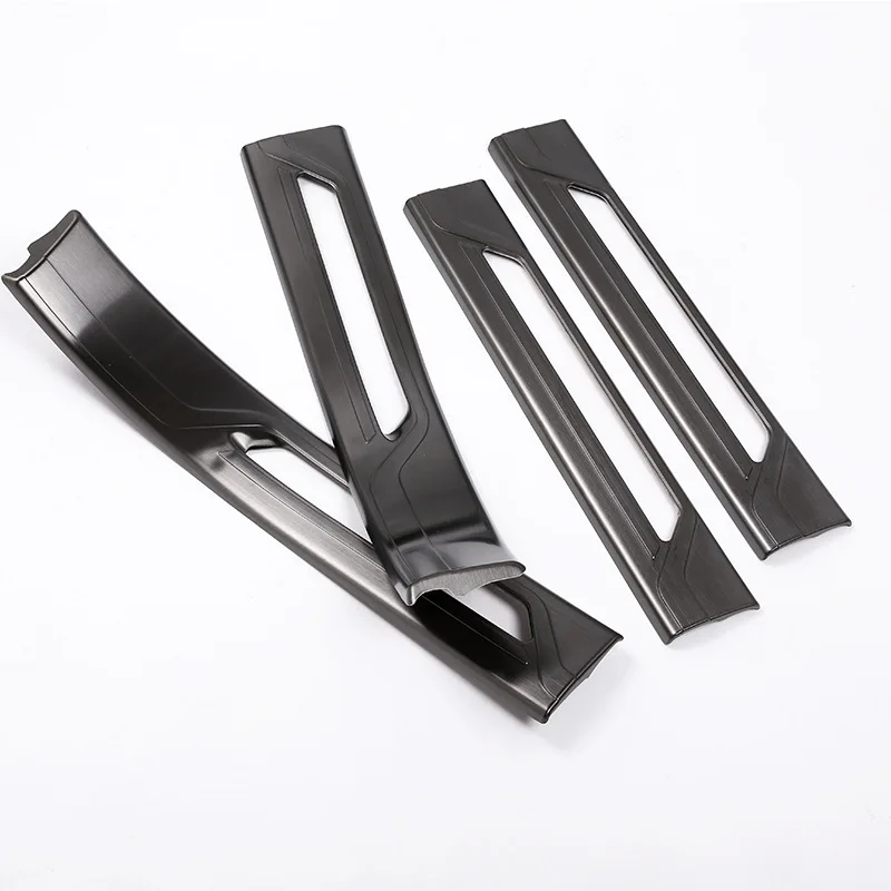 for 18-19 Jaguar Xel Interior modification anti-stepping built-in threshold bar stainless steel 4-piece set
for 18-19 Jaguar Xel Interior modification anti-stepping built-in threshold bar stainless steel 4-piece set