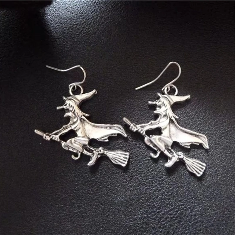 Witch Earrings, Flying Witch Earrings, Witch With A Broom Earrings, Spooky Earrings, Alternative Jewelry, Unique Earrings
Witch Earrings, Flying Witch Earrings, Witch With A Broom Earrings, Spooky Earrings, Alternative Jewelry, Unique Earrings