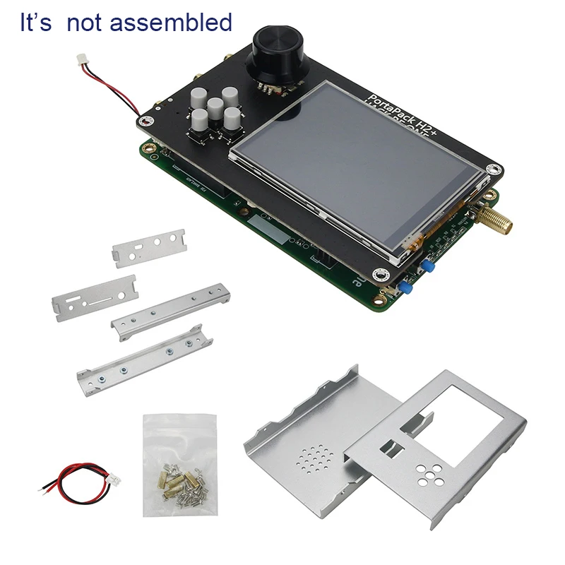New HackRF One + Portapack H2 + Telescopic Antenna + Data Cable SDR 1MHz-6GHz Unassembled Black
New HackRF One + Portapack H2 + Telescopic Antenna + Data Cable SDR 1MHz-6GHz Unassembled Black
