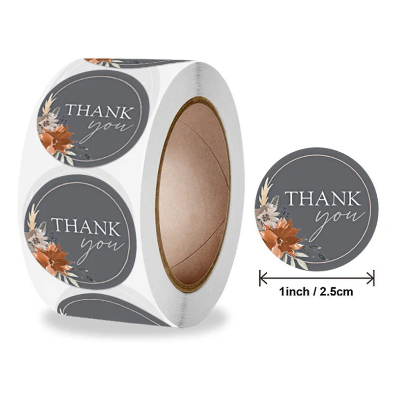 50-500pcs deep wedding thank you sticker wedding holiday gift business label 
50-500pcs deep wedding thank you sticker wedding holiday gift business label