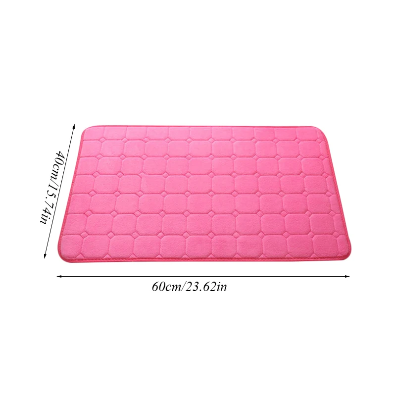 Bedroom Bathroom Foot Pad Solid Color Ground Mat Water Absorption Carpet Door Mat Rugs Kitchen Toilet Simple Floor Mats
Bedroom Bathroom Foot Pad Solid Color Ground Mat Water Absorption Carpet Door Mat Rugs Kitchen Toilet Simple Floor Mats