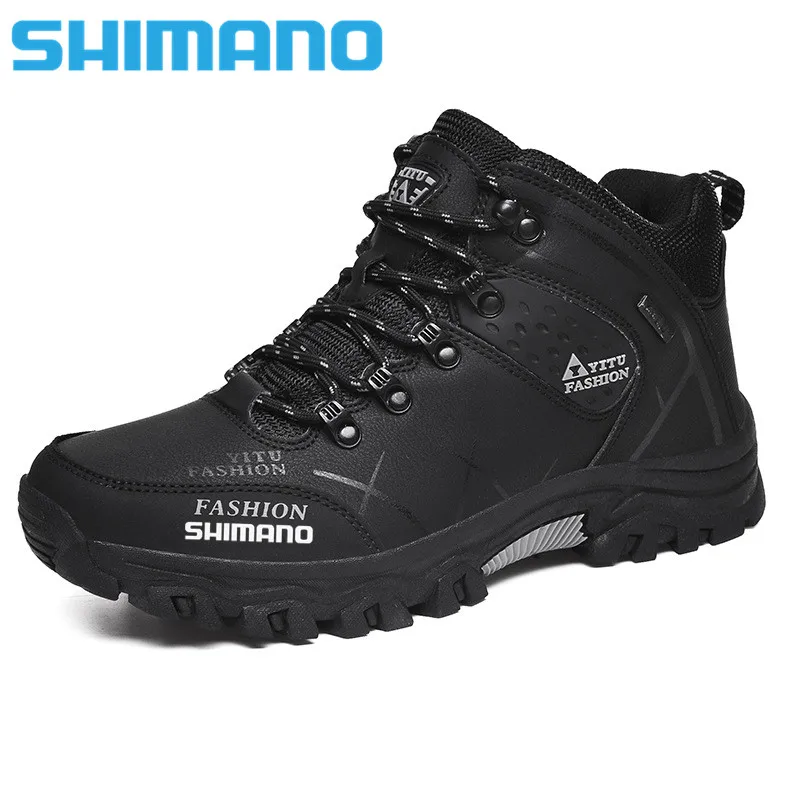 Мужские Нескользящие кроссовки Shimano, высокие берцы, туристическая обувь, сохраняют тепло, большие размеры, Осень-зима
Мужские Нескользящие кроссовки Shimano, высокие берцы, туристическая обувь, сохраняют тепло, большие размеры, Осень-зима