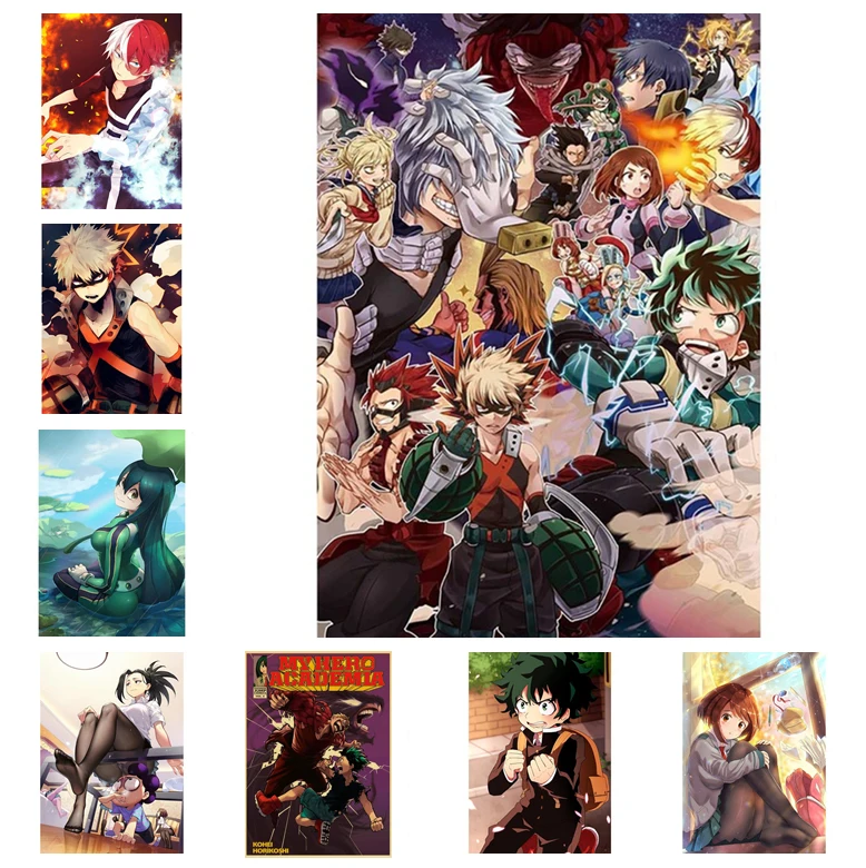 Wall Art 5D Diy Diamond Handmade Cross Stitch Anime My Hero Academia Painting Picture Sticker Embroidery Full Square Drill Gifts
Wall Art 5D Diy Diamond Handmade Cross Stitch Anime My Hero Academia Painting Picture Sticker Embroidery Full Square Drill Gifts