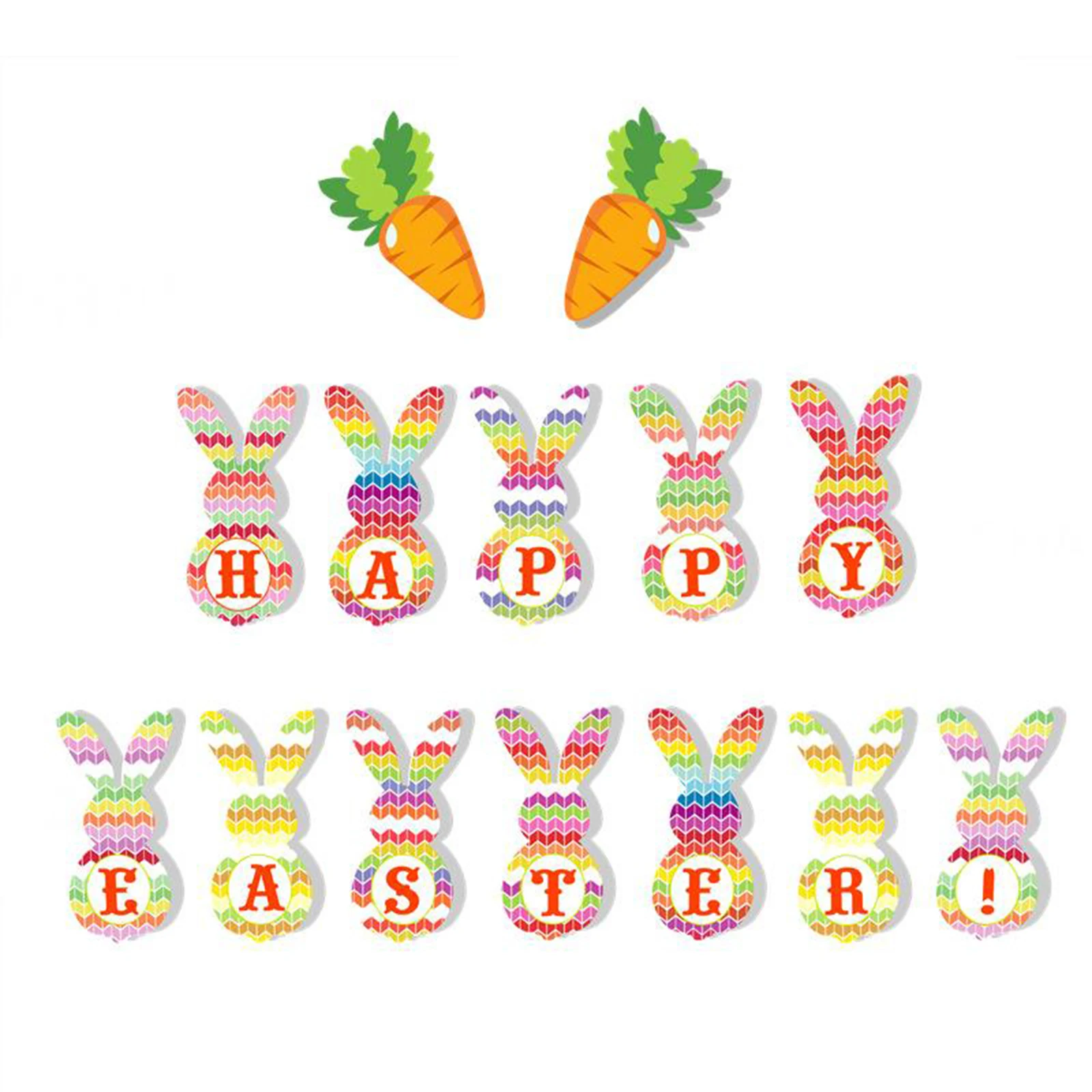 Happy Easter Cute Bunny Banner Easter Decoration Easter Decorations for Easter Party Favors Spring Themed Party Favors Supplies
Happy Easter Cute Bunny Banner Easter Decoration Easter Decorations for Easter Party Favors Spring Themed Party Favors Supplies