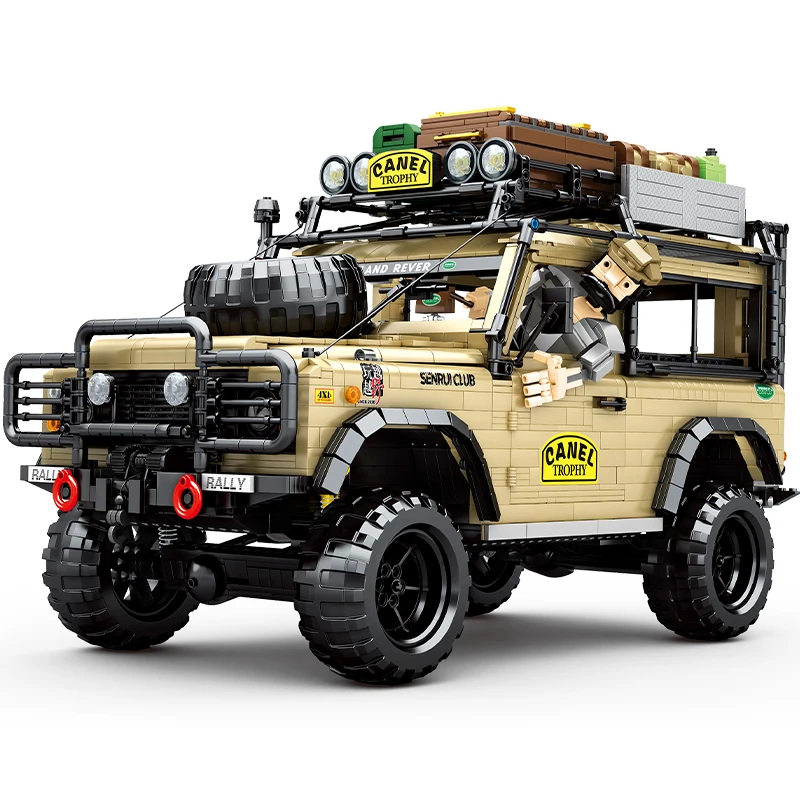 2021 New SUV Off-road Vehicle Model 4631PCS High-tech MOC Creator Car DIY Building Blocks Bricks Toys For Children Birthday Gift
2021 New SUV Off-road Vehicle Model 4631PCS High-tech MOC Creator Car DIY Building Blocks Bricks Toys For Children Birthday Gift