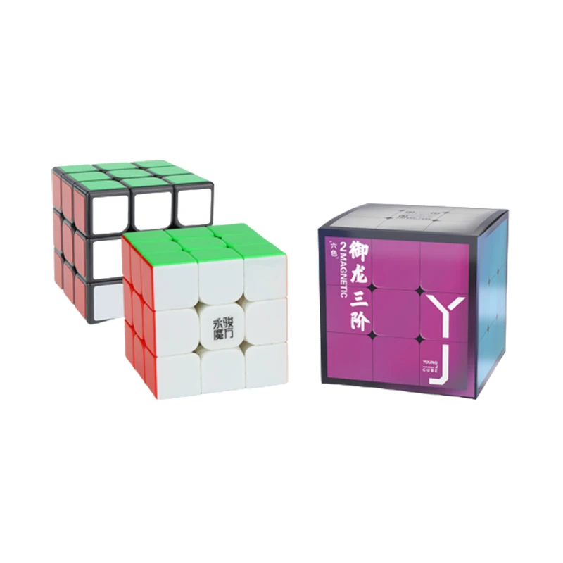 

yj yulong v2 m Magic Magnetic Cube yulong Stickerless Magico Cubo yulong 2m Professional Magnets Puzzle Speed Cubes Educational