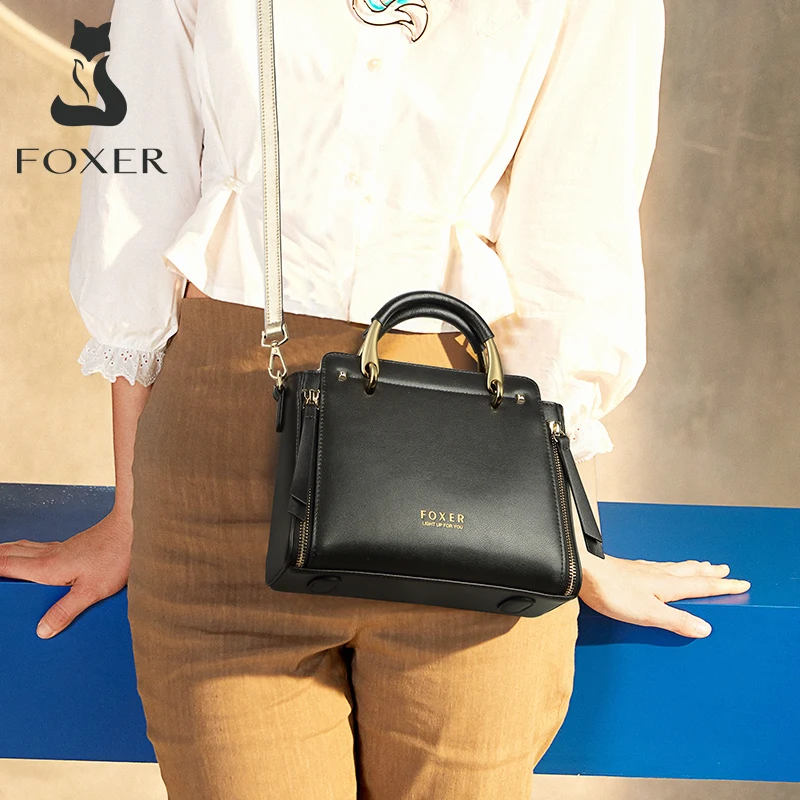 Женская сумочка FOXER кошелек шикарные сумки-тоуты женская сумка через плечо из