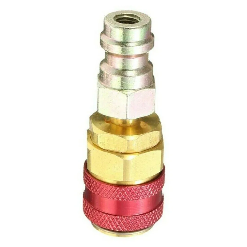 1pcs Car Air Conditioner Quick Connector High Side Extension AC R134A Quick Connector Coupler Adapter High Low Manifold Hoset
1pcs Car Air Conditioner Quick Connector High Side Extension AC R134A Quick Connector Coupler Adapter High Low Manifold Hoset