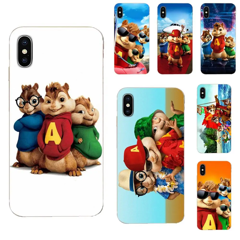Мышь Alvin и Chipmunks для Xiaomi Mi3 Mi4 Mi4C Mi4i Mi5 Mi 5S 5X 6 6X 8 SE Pro Lite A1 Max Mix 2 Note 3 4 гибрид кожи |