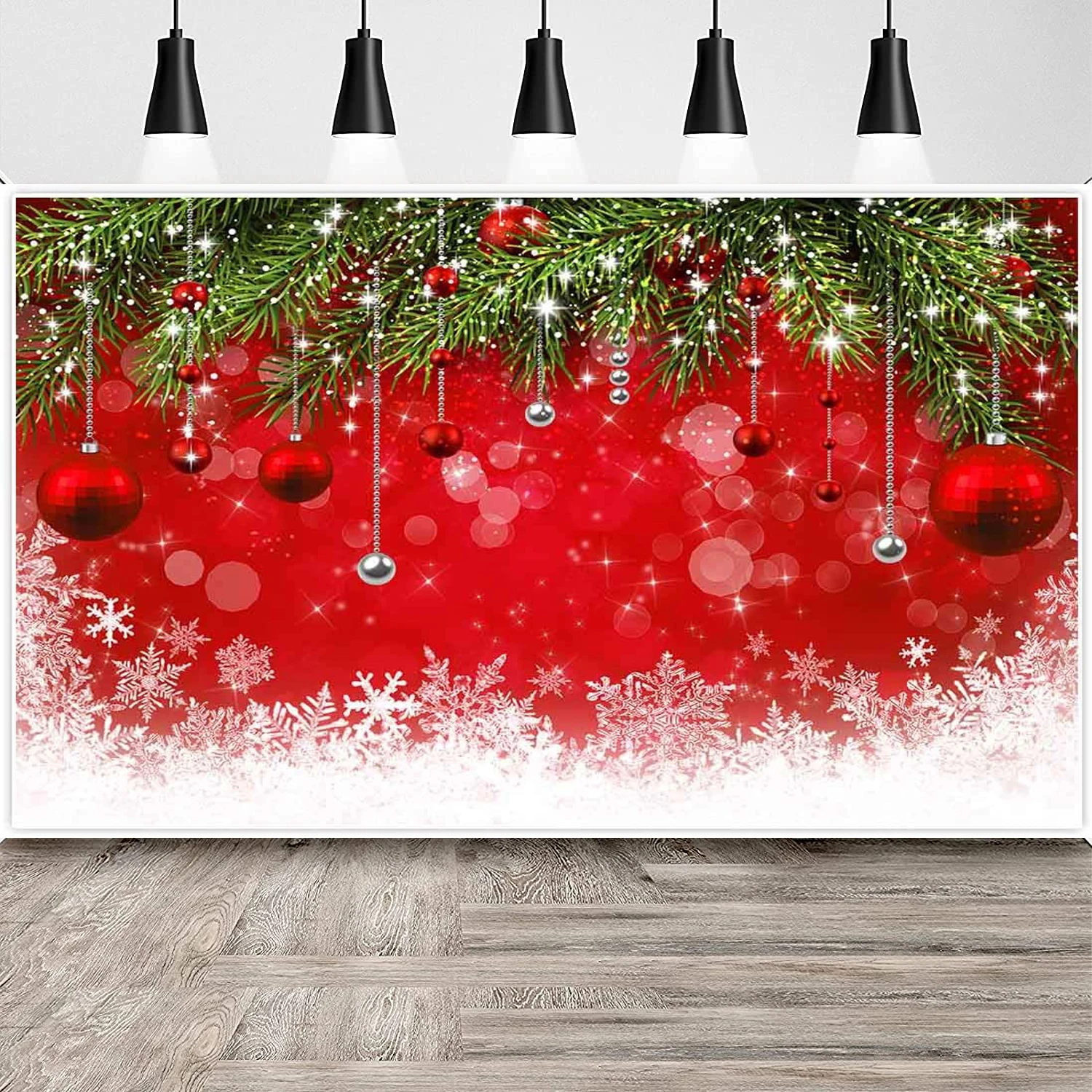 Snowflake Christmas Backdrop Winter Eve Photography Party Birthday Glitter Bokeh Sparkle Red Merry Xmas Background Baby Shower
Snowflake Christmas Backdrop Winter Eve Photography Party Birthday Glitter Bokeh Sparkle Red Merry Xmas Background Baby Shower