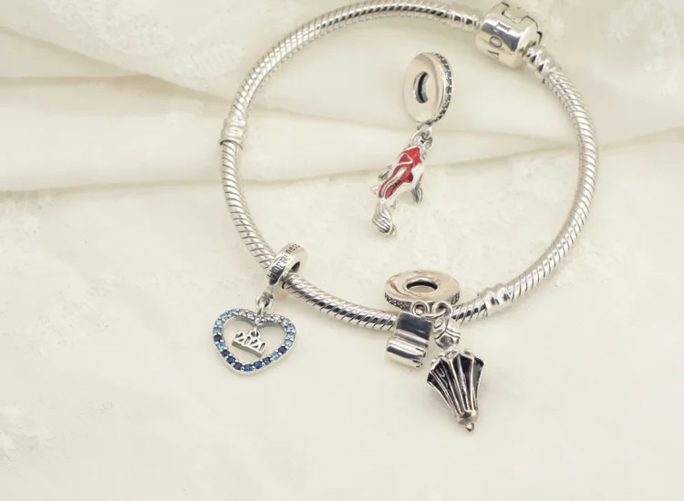 925 Sterling Silver Classic Carp Dangle Pendant Beads Fit Original Pandora Charm Bracelets For Women DIY Jewelry Gift
925 Sterling Silver Classic Carp Dangle Pendant Beads Fit Original Pandora Charm Bracelets For Women DIY Jewelry Gift