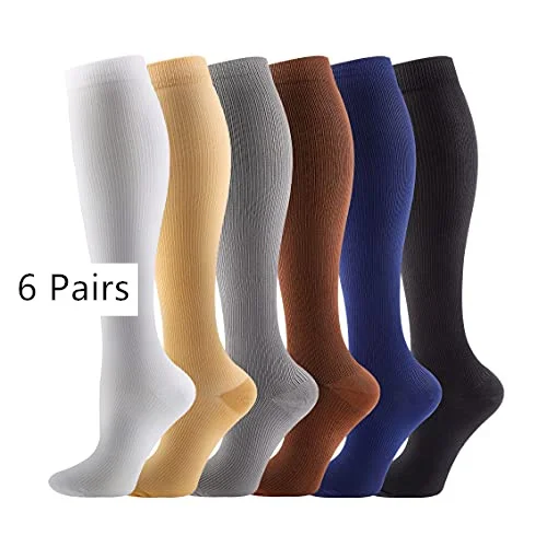 10 Pair Men Women Compression Socks Knee High for Sports Black Compression Socks Anti Fatigue Pain Relief Knee High Stockings
10 Pair Men Women Compression Socks Knee High for Sports Black Compression Socks Anti Fatigue Pain Relief Knee High Stockings