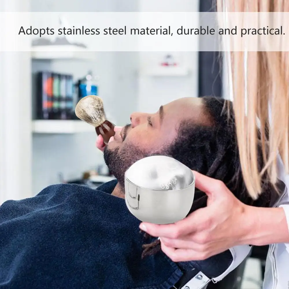 3in1 Men's Beard Shavor Set Wood Stand Holder Wet Shaving Razor Brush Stainless Steel Bowl Mustache Shaving Tool Tattoo Supplies 
3in1 Men's Beard Shavor Set Wood Stand Holder Wet Shaving Razor Brush Stainless Steel Bowl Mustache Shaving Tool Tattoo Supplies