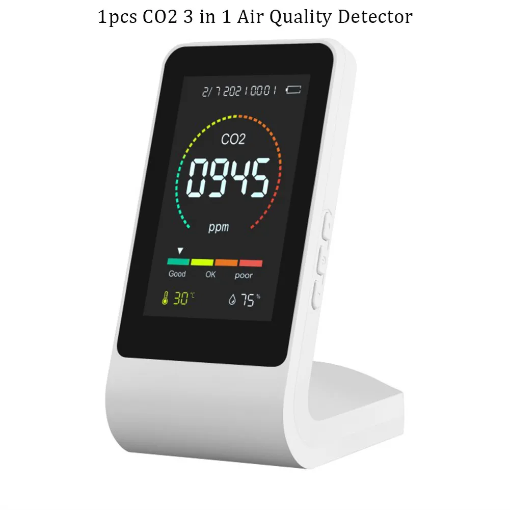 Детектор Co2, детектор качества воздуха 240*240, 3,5 дюймов, цифровой светодиодный дисплей
Детектор Co2, детектор качества воздуха 240*240, 3,5 дюймов, цифровой светодиодный дисплей