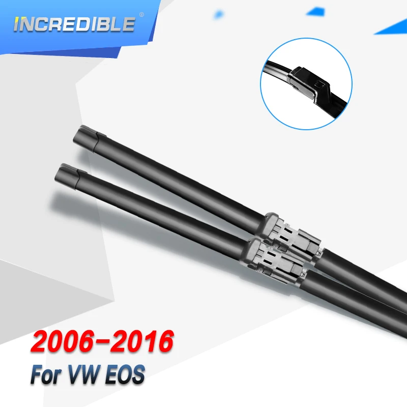 INCREDIBLE Wiper Blades for Volkswagen VW EOS Fit Push Button Arms 2006 2007 2008 2009 2010 2011 2012 2013
INCREDIBLE Wiper Blades for Volkswagen VW EOS Fit Push Button Arms 2006 2007 2008 2009 2010 2011 2012 2013